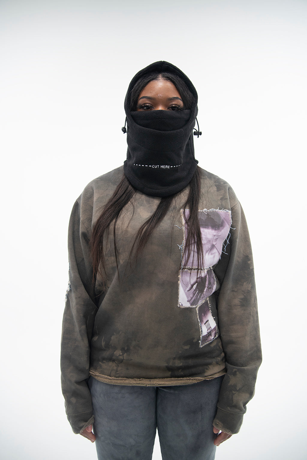 "CUT THROAT" SKI MASK